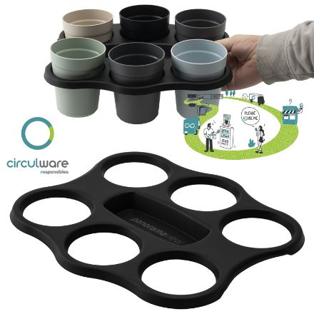circulcup coffee cup tray ø 8 cm