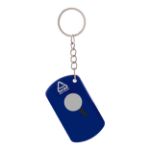 sleutelhanger met mesje parcelo - blauw