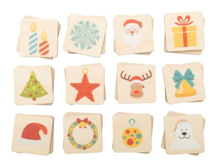 geheugenspel xmas gelamineerd berken multiplex 24