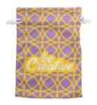 custom made geschenktas met gekleurd koord m