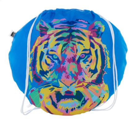 custom made rpet bolvormige tas met trekkoord