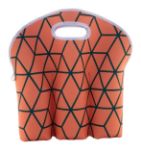 custom made rpet bierhoutertas voor 3 blikjes