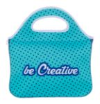 custom made rpet lunchtas met rits en handvat