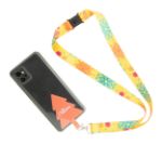 custom made rpet mobiel lanyard xmas met haak