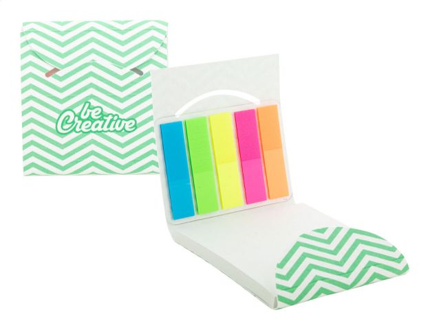 custom made sticky notitieblok met groeizaden