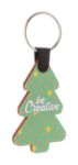 custom made sleutelhanger met kerst motief - 