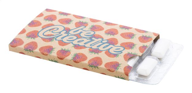 custom made 12 stuks kauwgom eco suikervrij