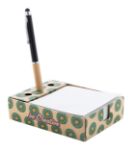 custom made penhouder met blocnote eco 300 vellen