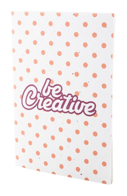 custom made a5 notitieboek zaadpapier 32 vellen