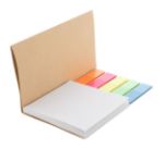 custom made sticky notitieblok eco kraft papier