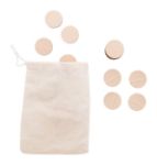 kerst geheugenspel hout 24 tegels diam 35 mm