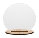 custom made kerstdecoratie met bamboe basis