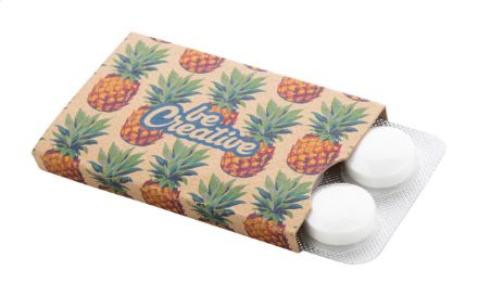 custom made 5 grote muntsnoepjes eco kraftpapier