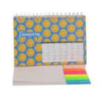 custom made bureaukalender met briefjes en markers