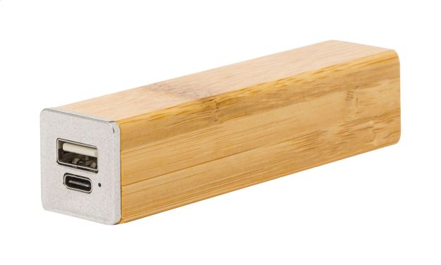 usb powerbank 2200 mah bamboe en tarwestro