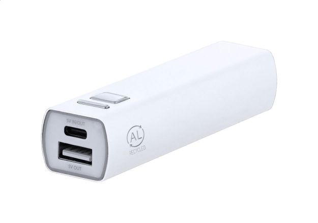 powerbank ral 2600 mah inclusief oplaadkabel usb