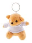 pluche teddybeer sleutelhanger t-shirt opdruk