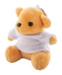 pluche teddybeer sleutelhanger t-shirt opdruk