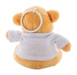 pluche teddybeer sleutelhanger t-shirt opdruk