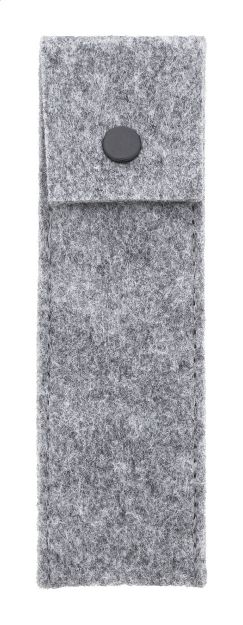 rpet pen case 2 pennen met knoopsluiting