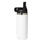 rss geïsoleerde fles 500 ml dubbelwandig en rietje