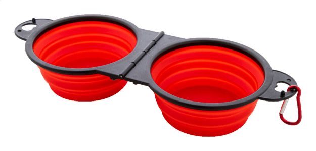 opvouwbare huisdierenbak met 2 compartimenten