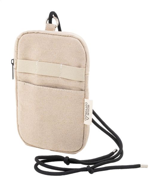 gerecycled canvas crossbody mobiele tas canvafon