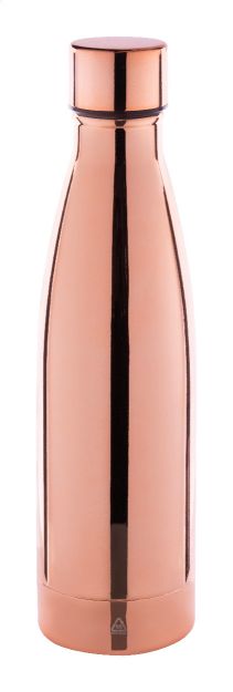 rss koper geïsoleerde fles hoogglans 500 ml