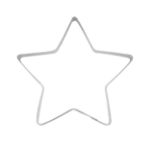 kerst 3 stuks koekjes cutter set in trekkoordzakje