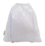 recycled katoenen trekkoord tas 140 g/m2