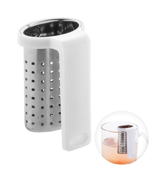 rvs thee infuser met praktische cliphouder in rabs
