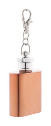 rss heupfles sleutelhanger glanzend metallic 30 ml