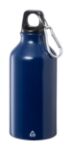 fles van recycled aluminium karabijnhaak 400 ml