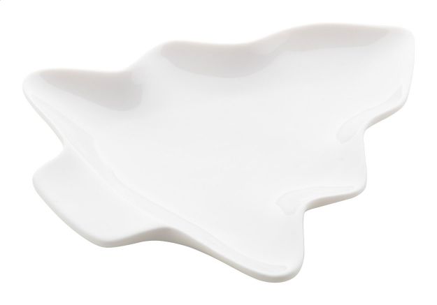 kerstbord boom jokkmokk van porselein