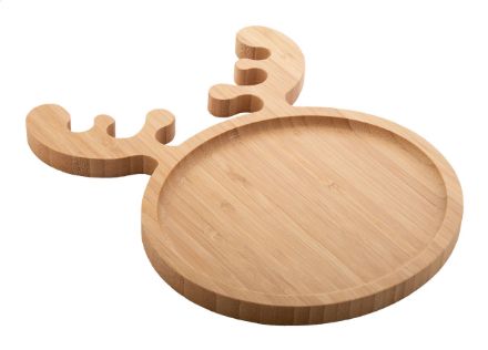 kerst snackbord valipala van bamboe vorm rendier