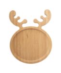 kerst snackbord valipala van bamboe vorm rendier
