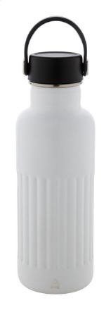 geïsoleerde fles streaky go recycled rvs 500 ml