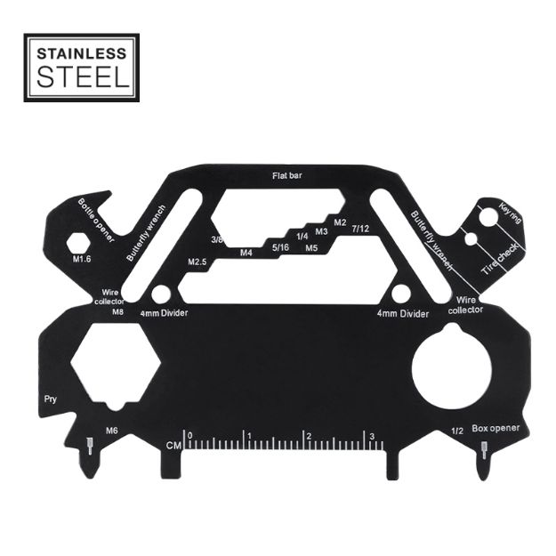 multitool 30 functies rvs borex