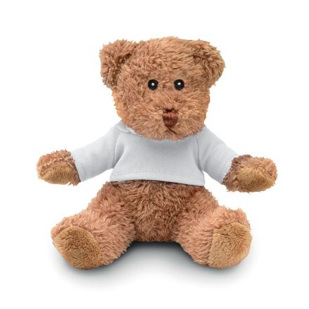 teddybeer met sublimatieprint op t-shirtje