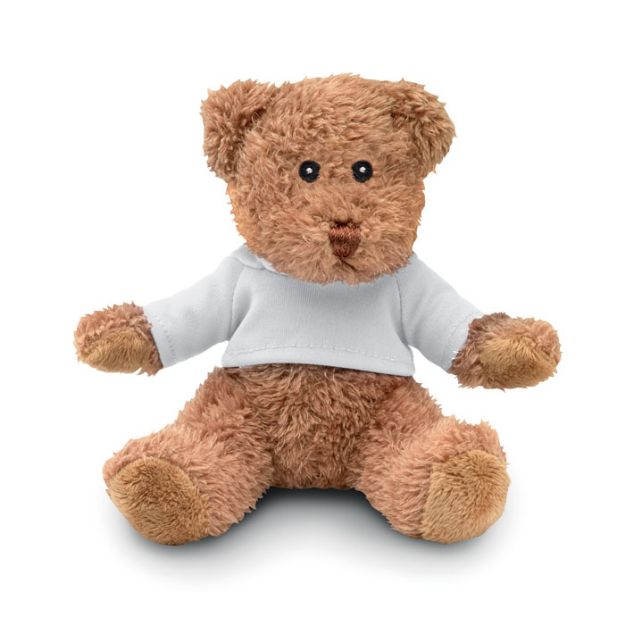 teddybeer met sublimatieprint op t-shirtje
