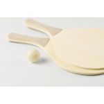 strandset met 2 multiplex rackets met bordspellen