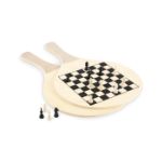 strandset met 2 multiplex rackets met bordspellen