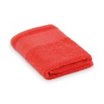 zacht katoenen handdoek 50 x 100 cm 380 g/m2 - rood