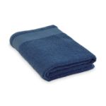 zacht katoenen badhanddoek 100 x 150 cm 380 g/m2 - blauw