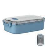 pp lunchbox met binnenlaag recycled rvs 650 ml