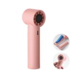 mini speed handventilator met 5 snelheidsstanden - roze
