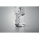 motiverende rpet sportdrinkfles met rietje 700 ml