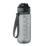 motiverende rpet sportdrinkfles met rietje 700 ml - 