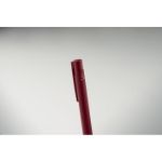 recycled aluminium balpen met drukknop