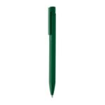 recycled aluminium balpen met drukknop - groen